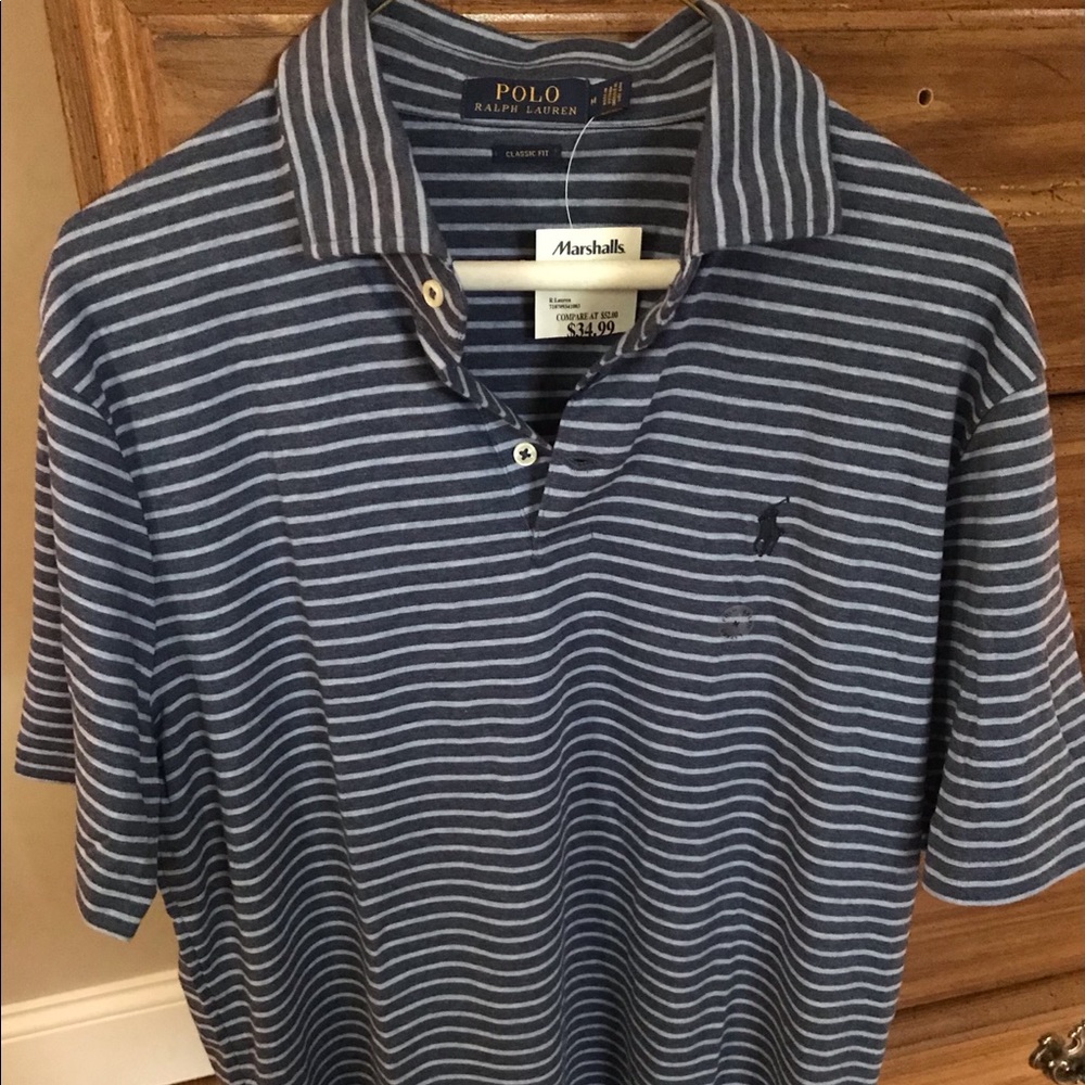 New Mens Med Polo Ralph Lauren short sleeve shirt